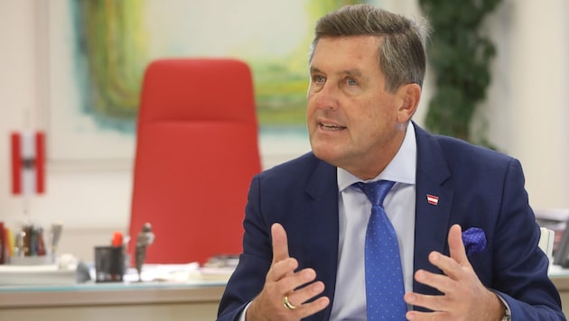 Peter Hanke (SPÖ) im „Krone“-Gespräch
