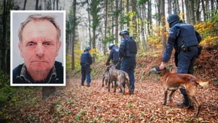 Wochenlang wurde in den Wäldern rund um Stiwoll nach Friedrich Felzmann gesucht – ergebnislos.