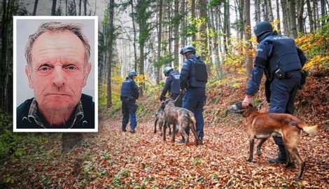 Wochenlang wurde in den Wäldern rund um Stiwoll nach Friedrich Felzmann gesucht – ergebnislos.