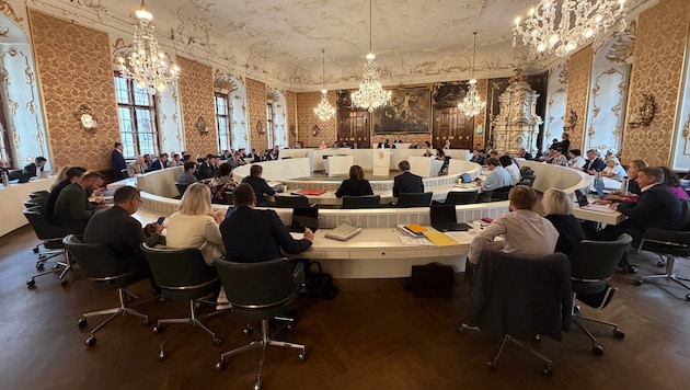 Im steirischen Landhaus soll bald weniger Personal beschäftigt sein.