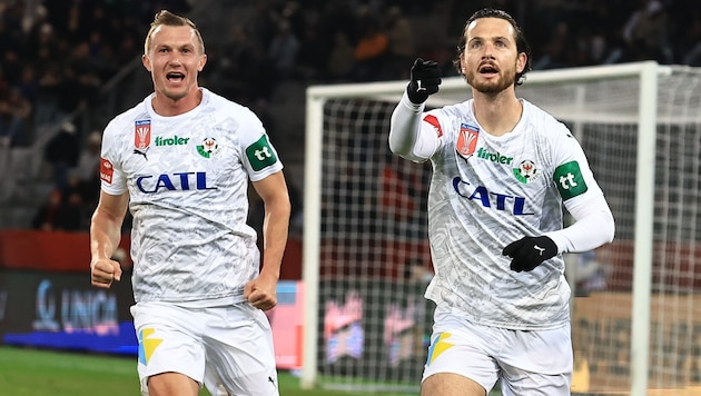 In the end, WSG Tirol prevailed in the penalty shootout.