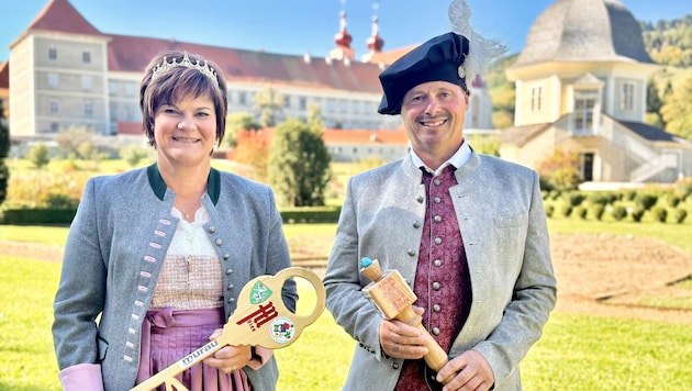 Dagmar und Berny werden in zwei Wochen als neues steirisches Faschings- Prinzenpaar ...