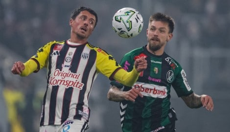 Ried geht gegen den LASK in Führung. 