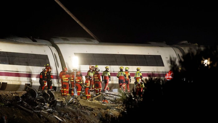 Einsatzkräfte am Mittwochabend