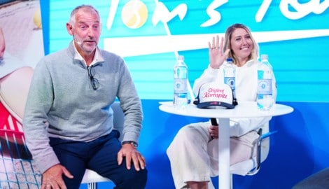 Thomas Muster (li.) hofft auf starke Lokalmatadore.