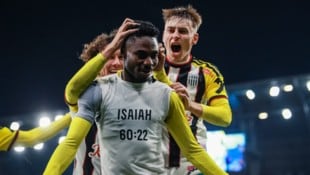 In der 111. Minute brachte Moses Usor den LASK erstmals in Führung! 