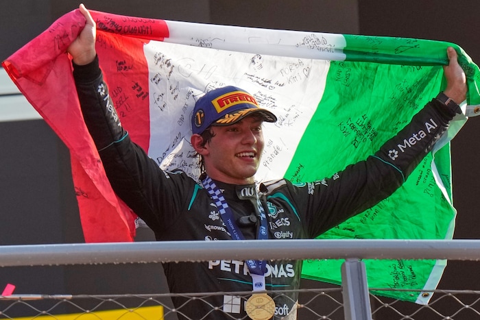Kimi Antonelli wird voraussichtlich den WM-Titel in Mexiko fixieren.
