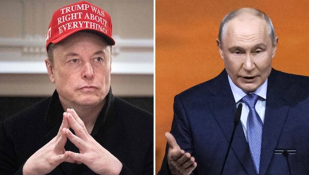 Das Lob von Russlands Präsident Wladimir Putin für Elon Musk kommt, nachdem der Tech-Krösus der ...