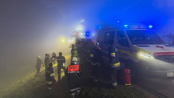 Ein Großaufgebot an Einsatzkräften war vor Ort.