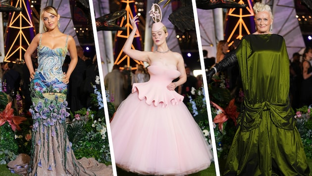 Ein Look aufregender als der andere: Mckenna Grace, Elle Fanning und Glenn Close sorgten bei der ...
