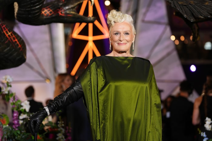 Glenn Close war bei der London-Premiere von „Die Tribute von Panem“ eine imposante Erscheinung.