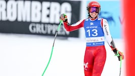 Conny Hütter jubelte 2025 in  Kvitfjell.