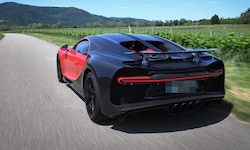 Ein Exemplar des betreffenden, 1500 PS starken Modells Bugatti Chiron (Archivbild)