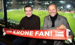 Michael Baur (l.) und Heli Kraft standen sich 1990 bereits im ÖFB-Cup gegenüber.