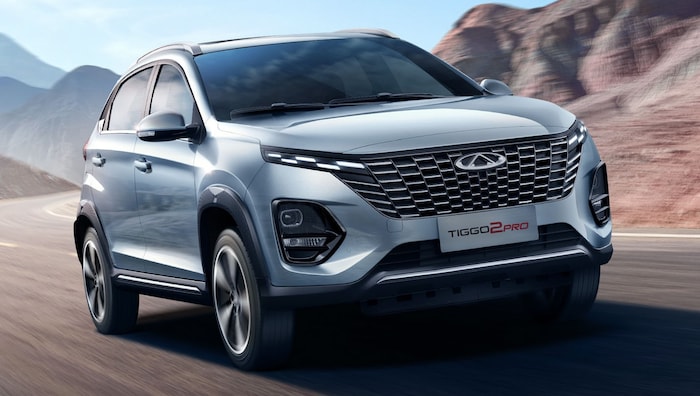 So sieht der Chery Tiggo 2 Pro ungecrasht aus.