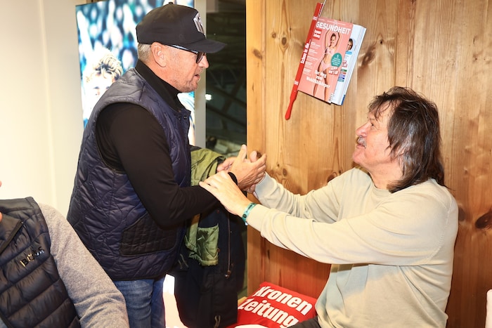 Michael Streiter und Arnold Koreimann (rechts).