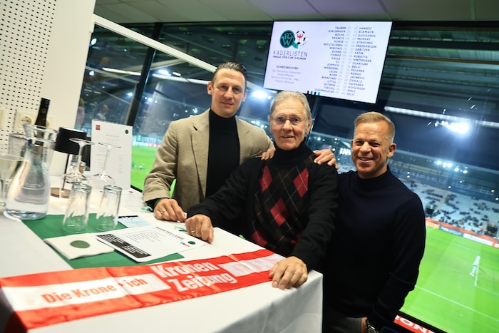 Florian Mader, Roland Hattenberger und Markus Anfang (von links)