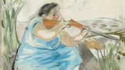 Von der Kritik als Beckmann-Epigonin bezeichnet: Marie-Louise von Motesicky, „Jagd“, eine ...