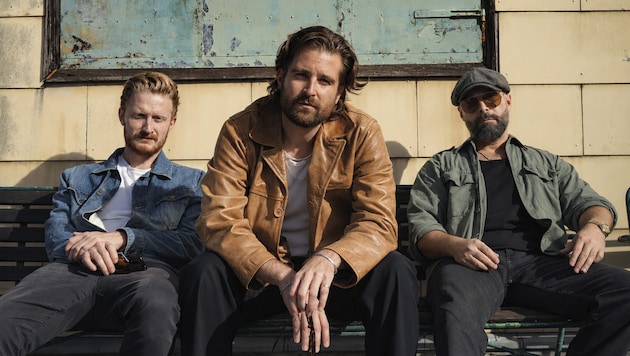 Die Tausendsassa Leo Golser, Dominic Muhrer und Joe Huber haben sich zum Love Boat Trio ...