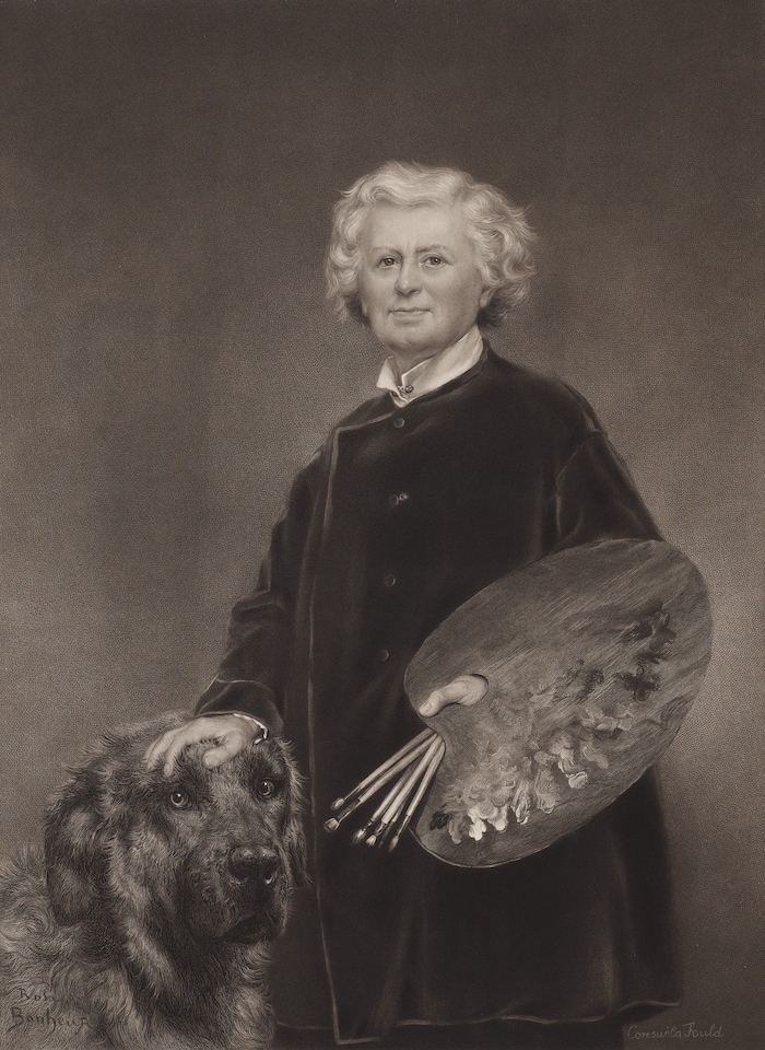 Joseph Bishop Pratt nach Consuelo Fould: Rosa Bonheur, 1896 101,2 × 68,2 cm, Stahlstich, ...