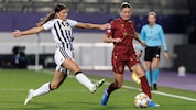 Gegen Juventus Turin hat‘s für Verena Hanshaw (r.) und Co. nichts zu holen gegeben ...