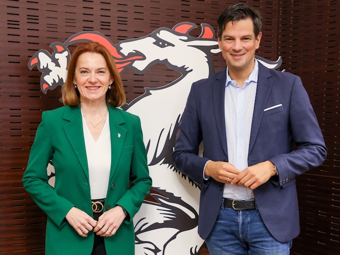 Landesrätin Simone Schmiedtbauer und Landesrat Hannes Amesbauer.