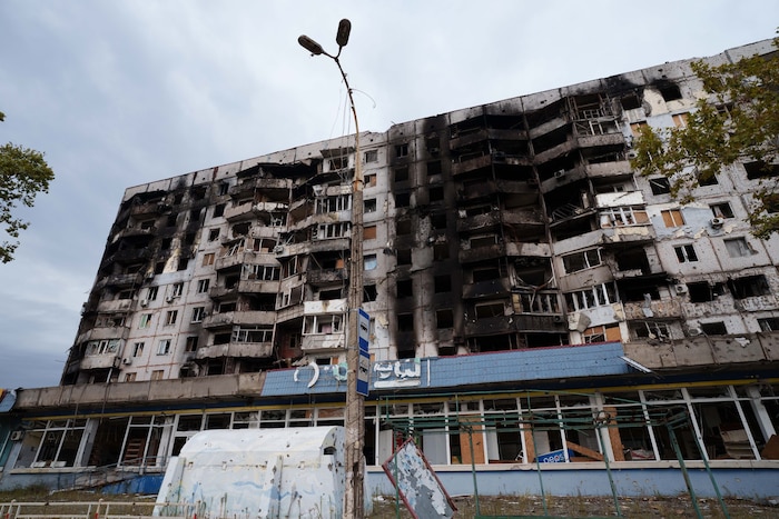 Die Frontstadt wurde durch russische Angriffe massiv beschädigt.