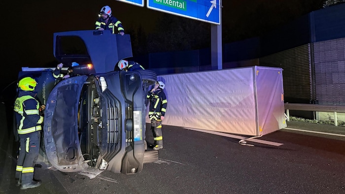Auch die Stadtfeuerwehr Wörgl musste ausrücken.