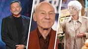 Komiker Robin Williams, Star-Trek-Captain Patrick Stewart und „Golden Girl“ Estelle Getty