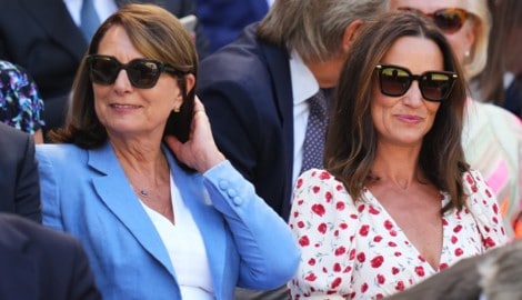 Wirbel um die Schwester von Prinzessin Kate: Pippa Middleton, hier mit Mama Carole Middleton, ...
