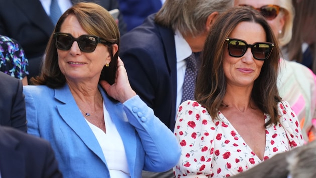 Wirbel um die Schwester von Prinzessin Kate: Pippa Middleton, hier mit Mama Carole Middleton, ...