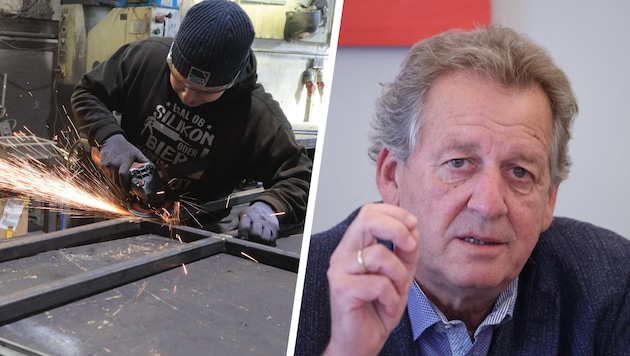 „Arbeit muss sich wieder lohnen“, fordert Tirols AK-Boss Erwin Zangerl.