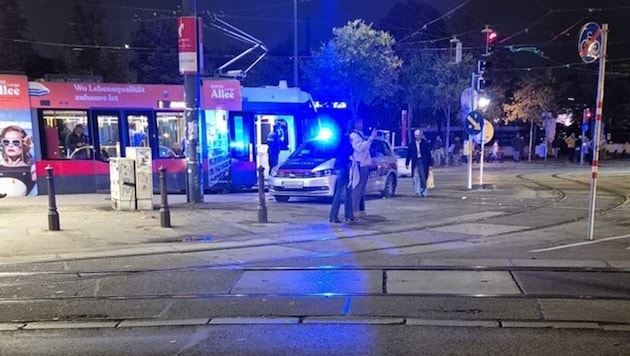 Einsatz in der Wiener Innenstadt – der Verdächtige konnte wenig später festgenommen werden.