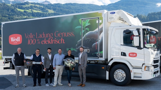 Wedl investierte in zwei E-Lkw, die über 367 PS verfügen.