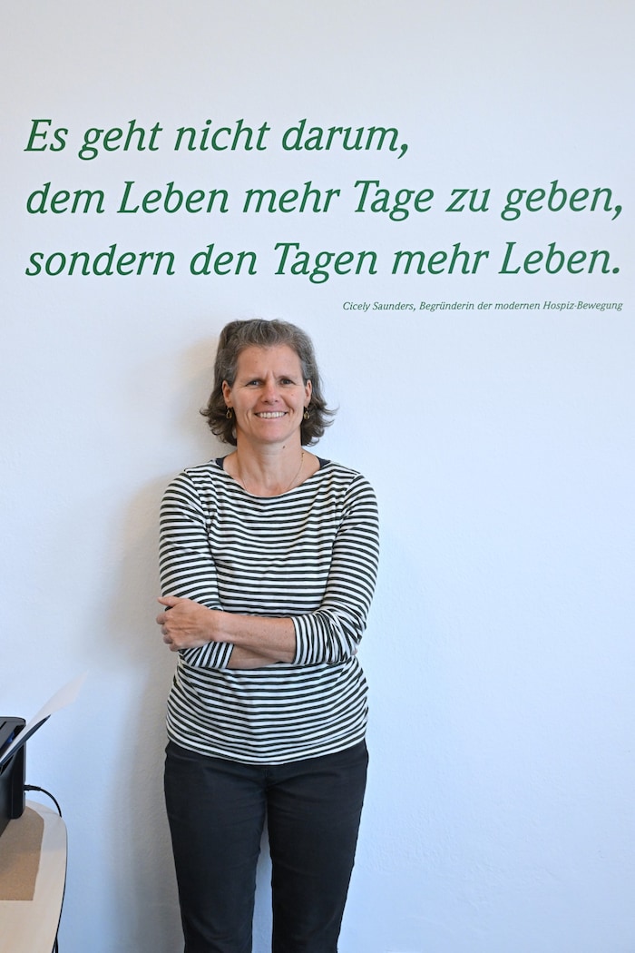 Der Spruch beschreibt gut, was bei Angelika Eller Alltag ist.