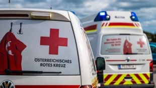 Mehrere Rettungsautos standen im Einsatz (Symbolfoto).