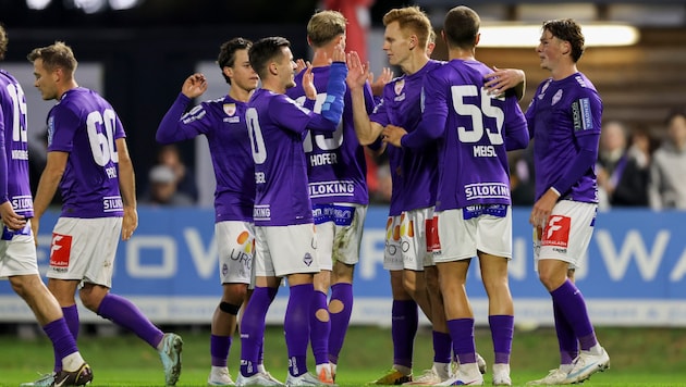 Austria Salzburg glückte die Generalprobe für das Stadtderby mit dem FC Liefering.