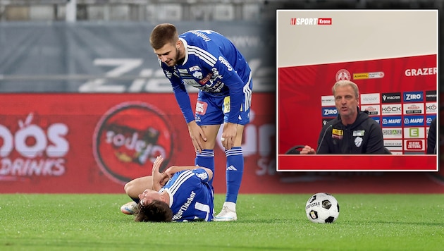 Markus Schopp rechnete mit Schiedsrichter Isa Simsek ab.