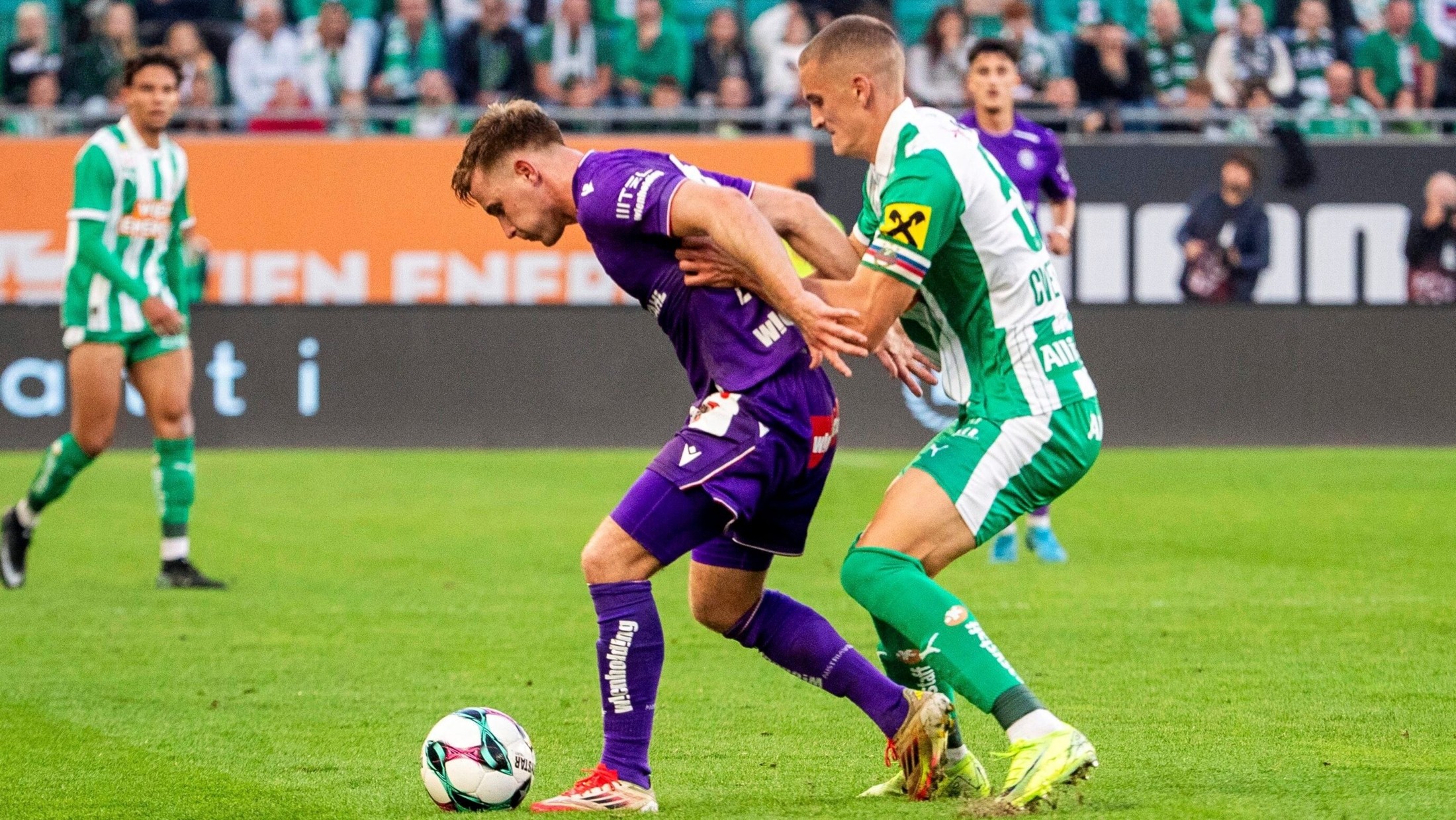 Krankl és Prohaska a bécsi derbi előtt
