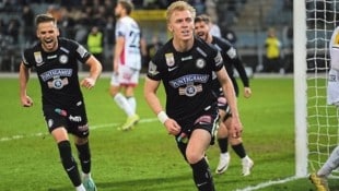 Sepp Pail Mika Biereth (re.) eröffnete beim 4:0-Sieg im März 2024 den Torreigen.
