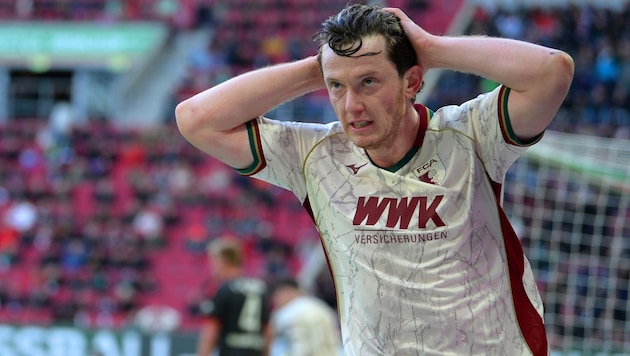 Despite scoring a goal, Michael Gregoritsch didn’t come away with a win…