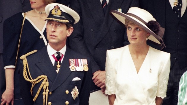 Prinz Charles und Diana im Jahr 1991 (Bild: AP)