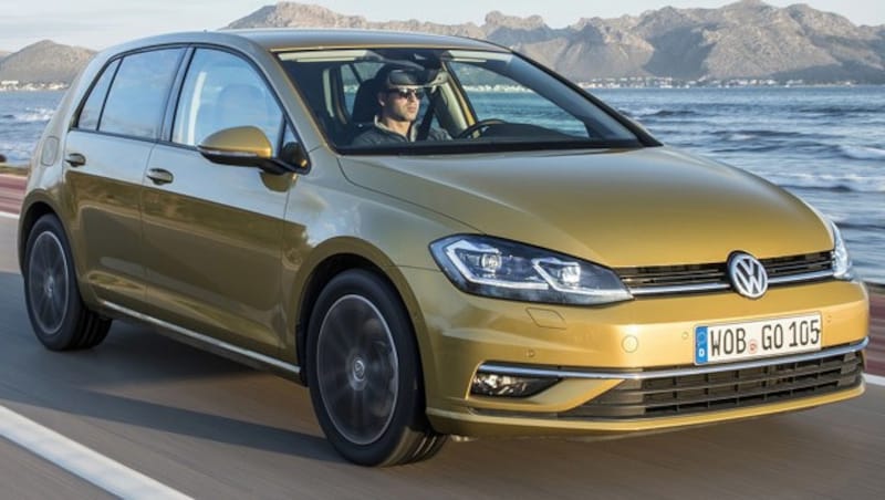 Beim Kauf eines neuen Golf legt VW 5000 Euro drauf, wenn man einen alten Diesel abliefert. (Bild: Volkswagen)