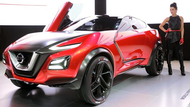Nissan wird auf der IAA 2017 nicht ausstellen. Das Gripz Concept wurde 2015 präsentiert. (Bild: Stephan Schätzl)