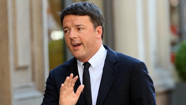 Ex-Premier Matteo Renzi (Bild: AP)