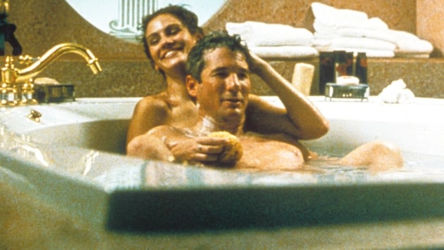 Richard Gere and Julia Roberts in "Pretty Woman" (Bild: Moviestore Collection/face to fa)