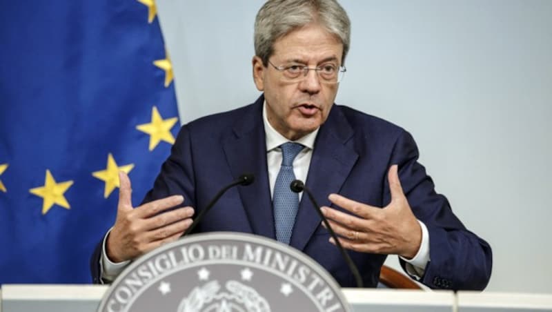 Italiens Ministerpräsident Gentiloni (Bild: ASSOCIATED PRESS)