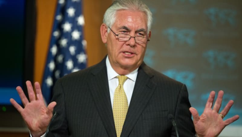 Ex-US-Außenminister Rex Tillerson (Bild: AFP)