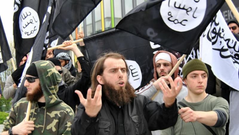 Islamische Fundamentalisten in Deutschland (Bild: dpa/Melanie Dittmer)