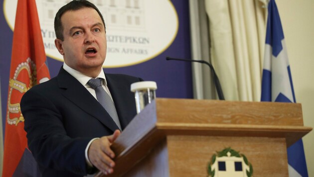 Serbiens Außenminister Ivica Dacic (Bild: The Associated Press)